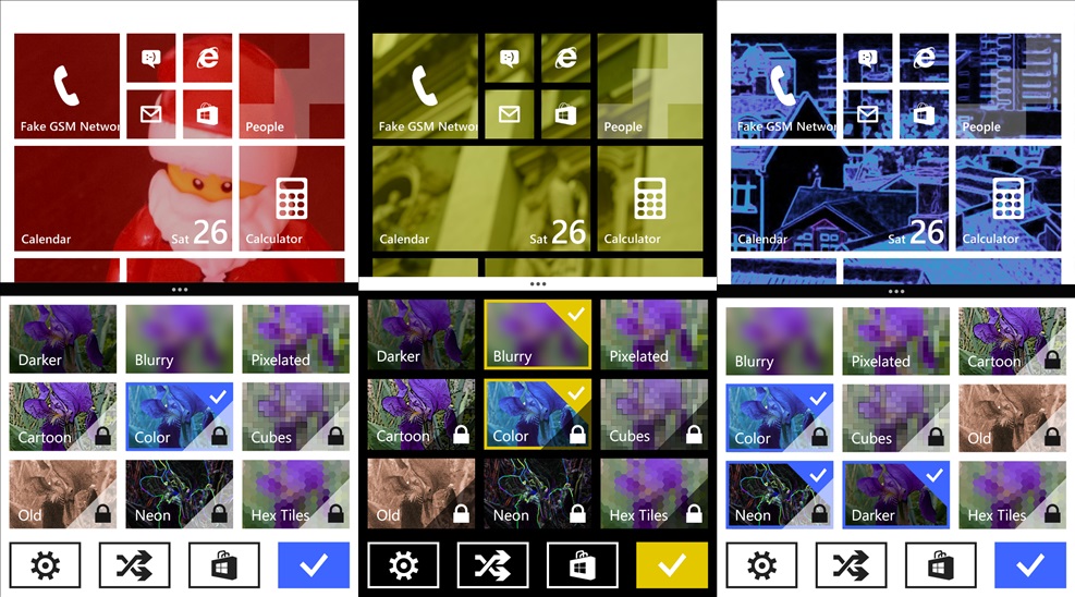 best live tiles for android